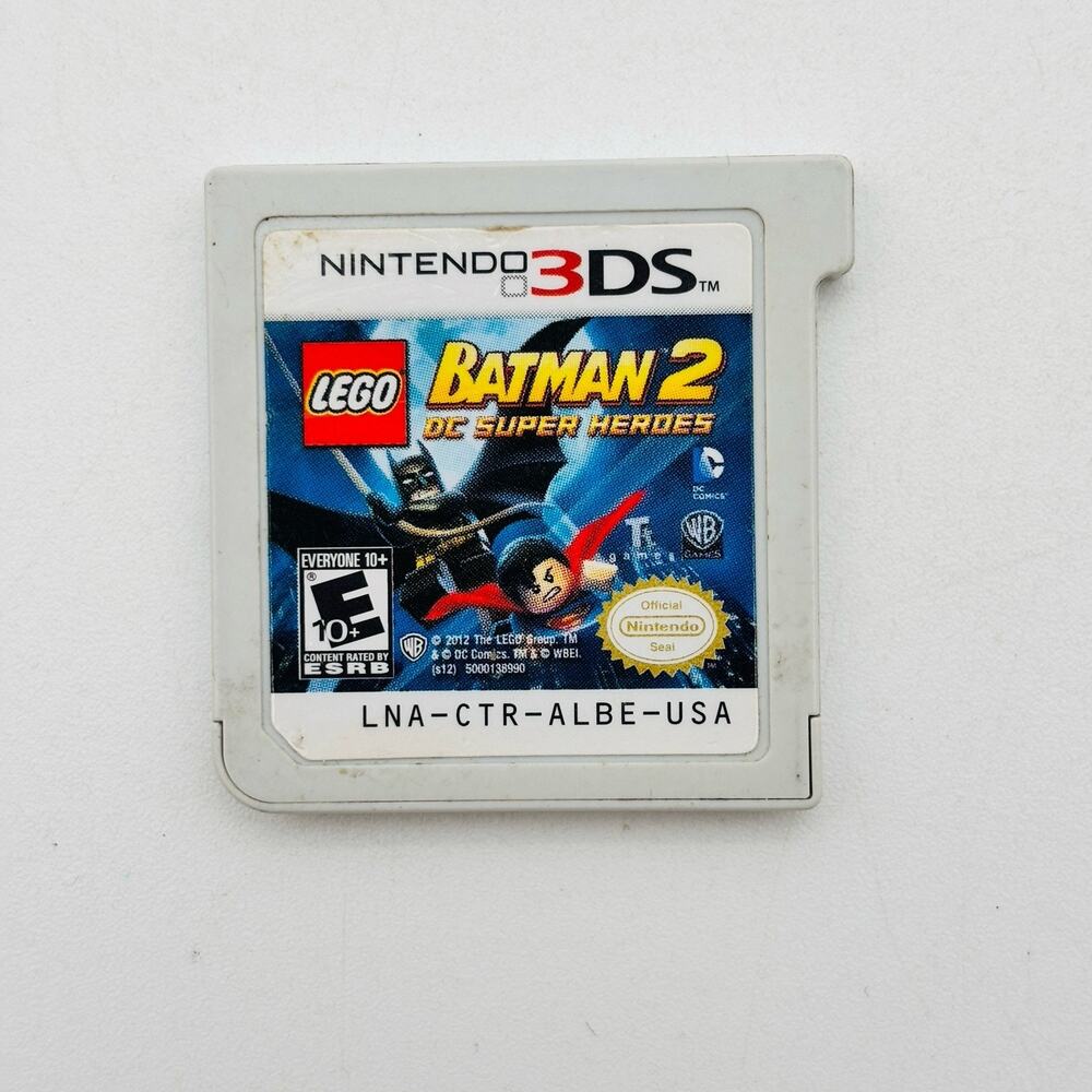 Nintendo 3DS - LEGO Batman 2 DC Super Heroes - Game Cartridge Only Tested Works
